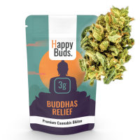 Happy Buds Blüten 10% CBG - Buddhas Relief