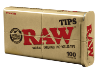 RAW Unrefined 100 Pre-Rolls Tips