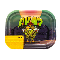 Best Buds Mission AK47 Small Metal Rolling Tray mit...