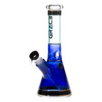 Grace Glass | Baby Blue Beaker Bong H:25cm Socket:18.8mm...