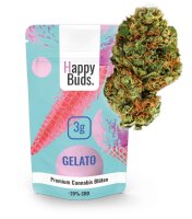 Happy Buds Blüten 20% CBD - Gelato