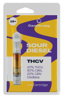 Sour Diesel 20% THCV 60% CBG 20% CBN
