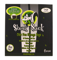 Skunk Sack Black Large - Odor Free Zipper Seal Bags - 190...