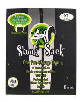 Skunk Sack Black Xtra Large - Odor Free Zipper Seal Bags...