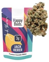 Happy Buds Blüten 20% CBD - Jack Herer