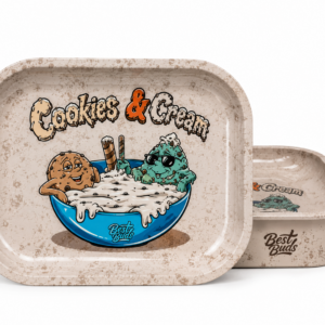 Best Buds Cookies & Cream Tray Box Aufbewahrungsbox mit Rolling Tray