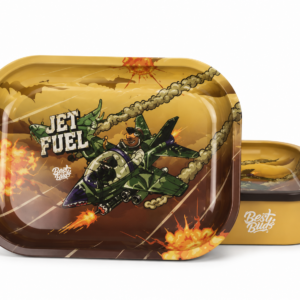 Best Buds Jet Fuel Tray Box mit Rolling Tray Deckel