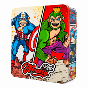 Monkey King Superhero Edition Große Metall Aufbewahrungsbox