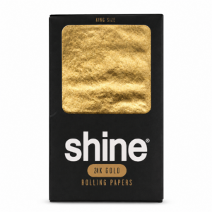 Shine 24K Gold Papers King Size Slim