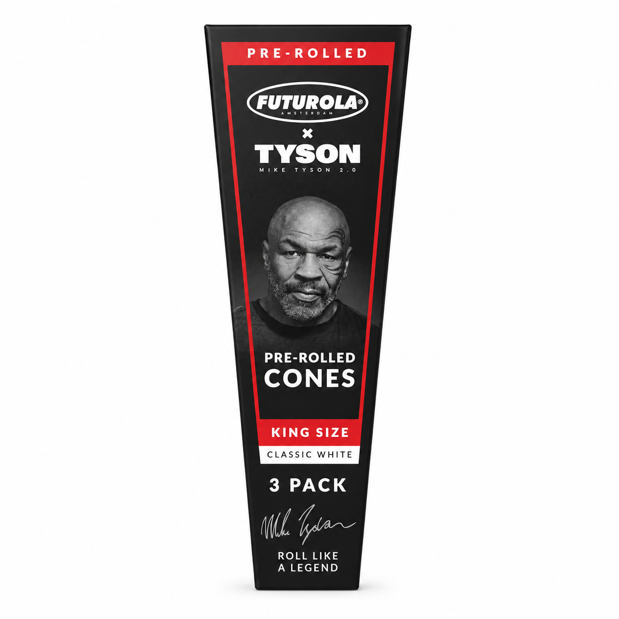 Futurola x Tyson Pre-Rolled Cones King Size (3er Pack)