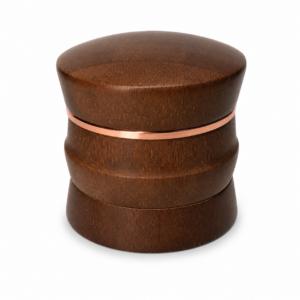 Holzgrinder mit Aufbewahrungsbox – Naturholz