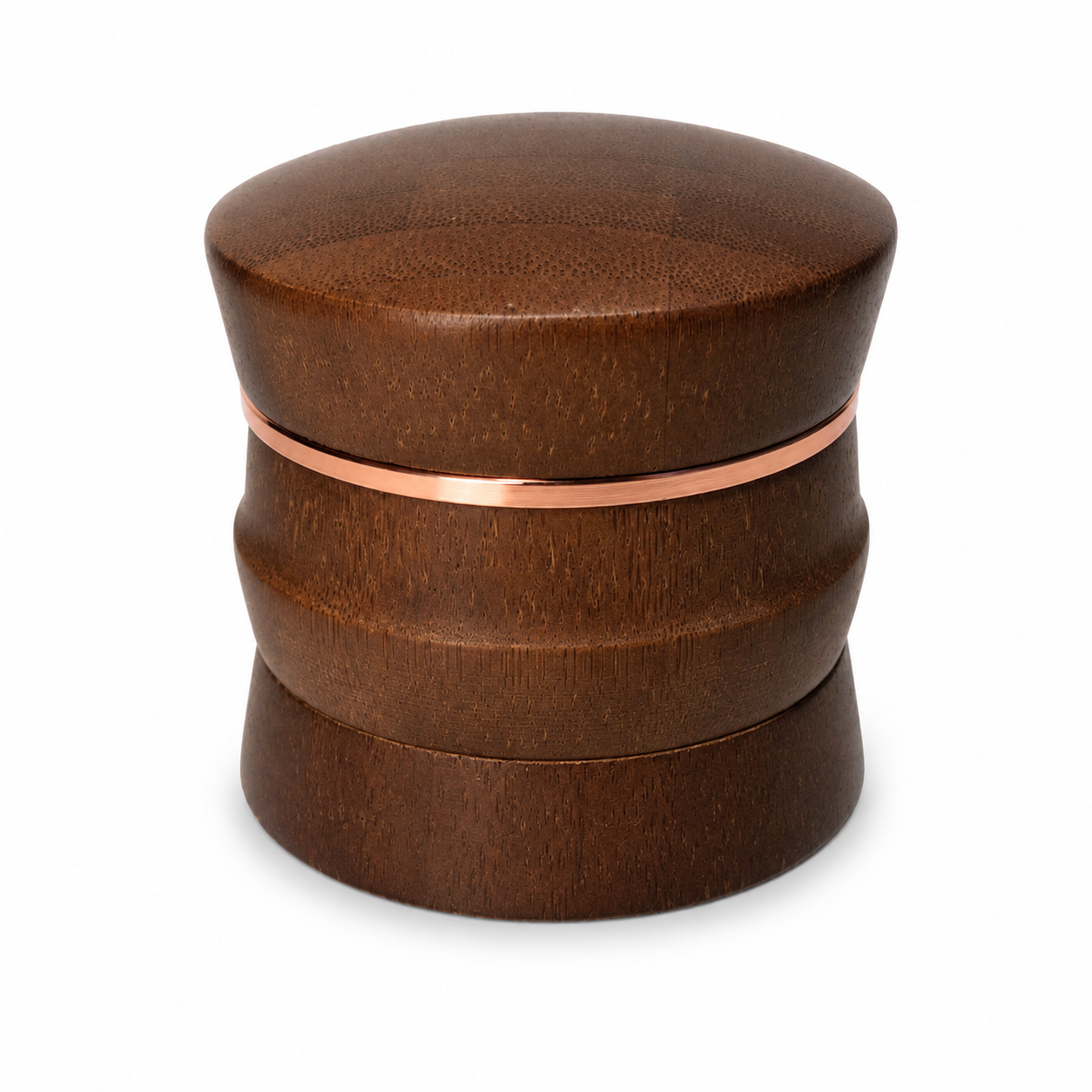 Holzgrinder mit Aufbewahrungsbox – Naturholz